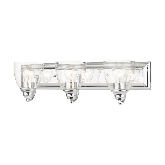 Livex Lighting 17073-05 Three Light Vanity, Polished Chrome