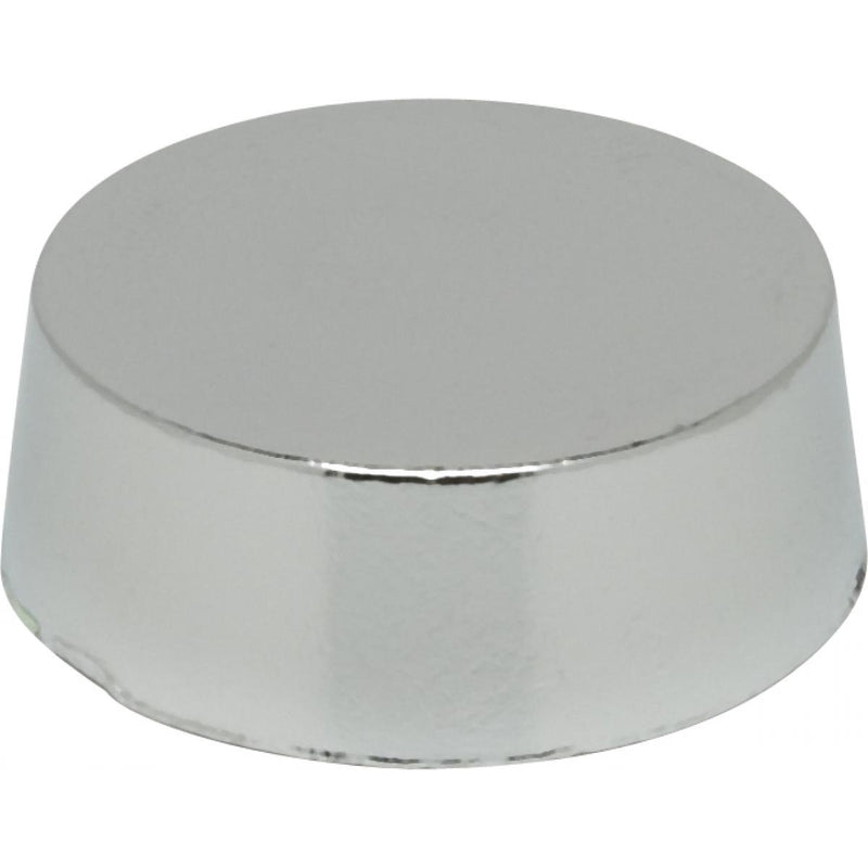 Satco 90-1051 1" Plain Knob, Polished Chrome