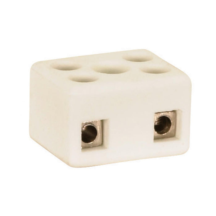 Satco 90-1081 Terminal Wire Connector, White