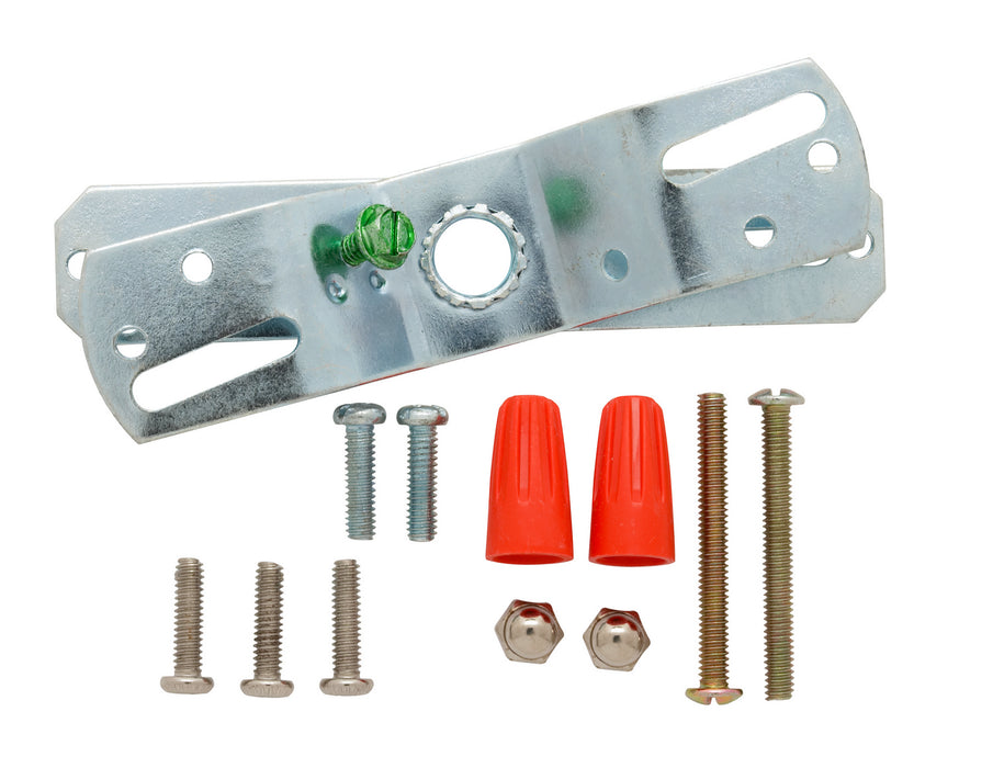 Satco 90-1085 Wired Wall Bracket, White