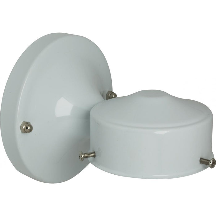 Satco 90-1085 Wired Wall Bracket, White