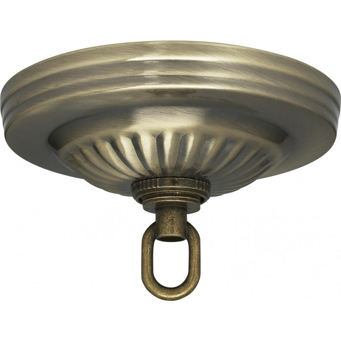 Satco 90-1099 Canopy Hanger Kit, Antique Brass