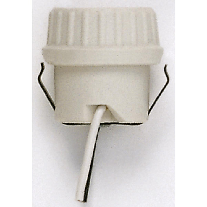 Satco 90-1107 Socket, White