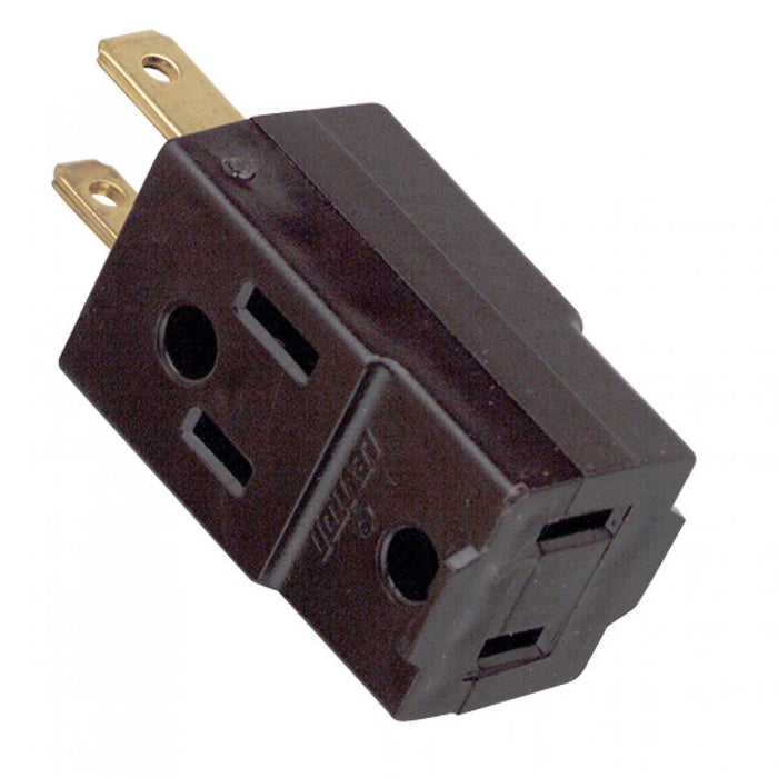 Satco 90-1119 Triple Cube Tap, Brown