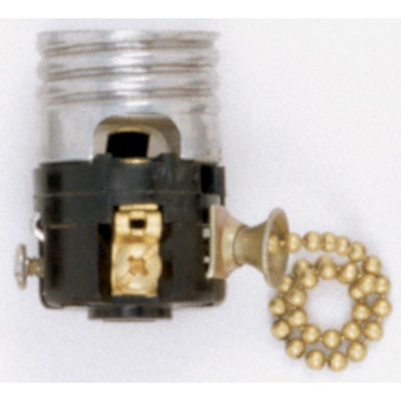 Satco 90-1139 Pull Chain Interior Mechanism With Screw Terminals