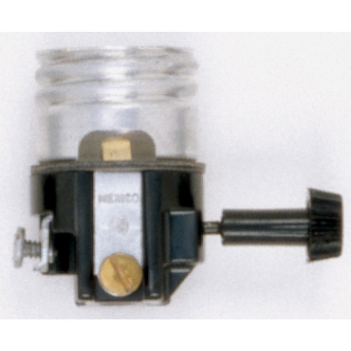 Satco 90-1140 3-Way Turn Knob, Not Specified