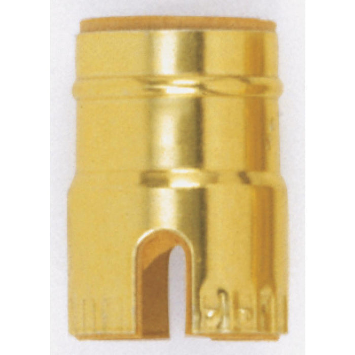 Satco 90-1144 Shell With Paper Liner, Brite Gilt