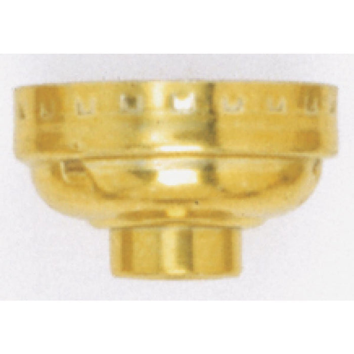 Satco 90-1147 Cap With Paper Liner, Brite Gilt