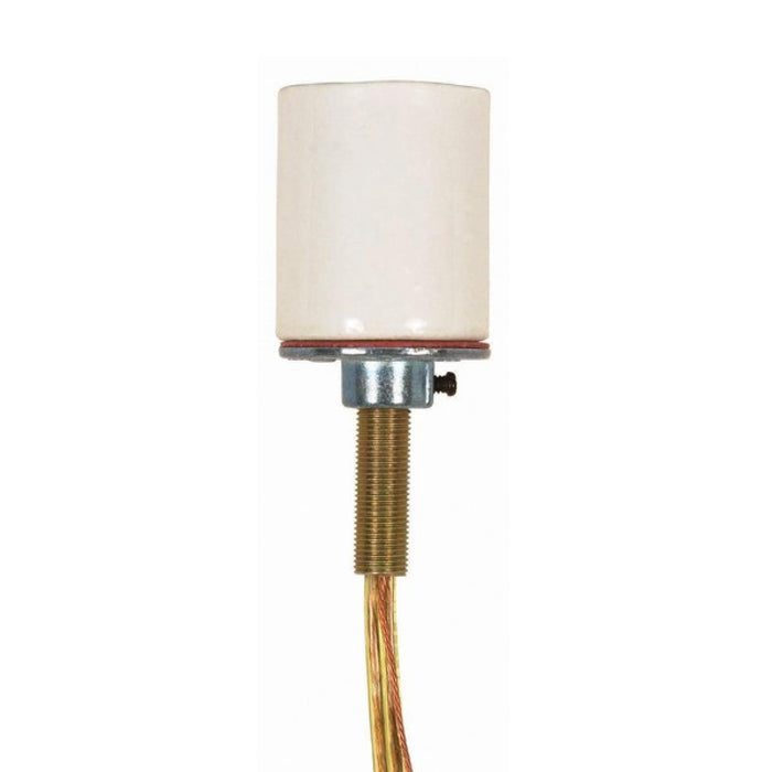 Satco 90-1150 Socket, Glazed
