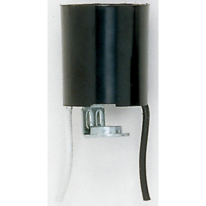 Satco 90-1151 Lampholder, Black