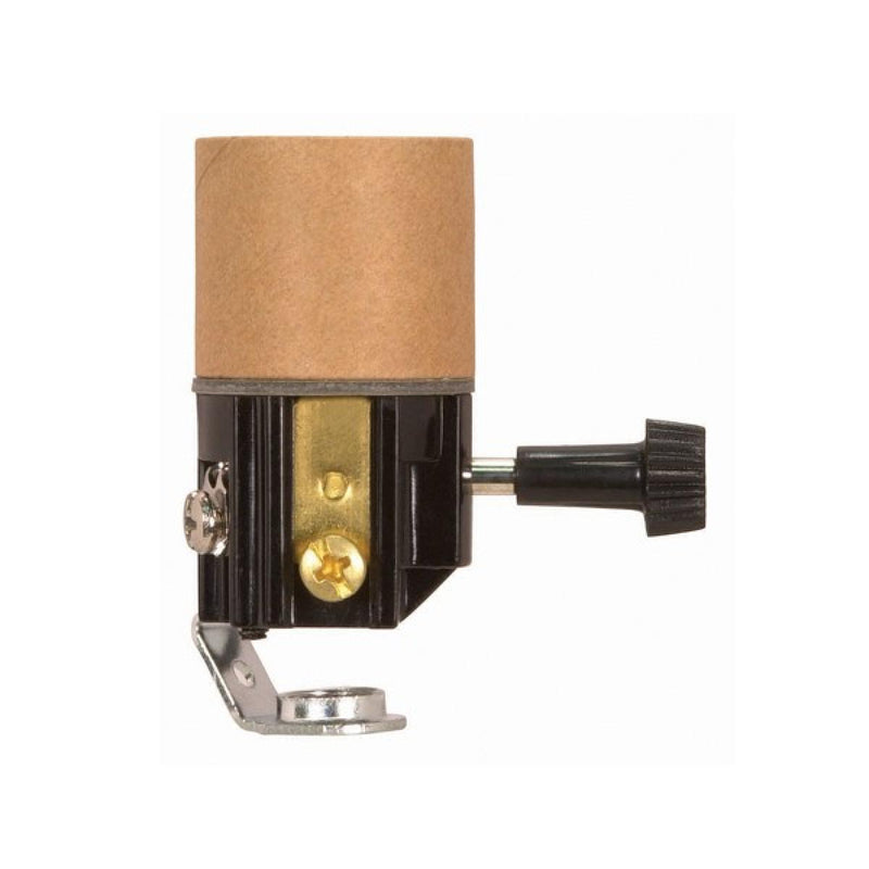 Satco 90-1153 Knob Socket With Paper Liner, Not Specified