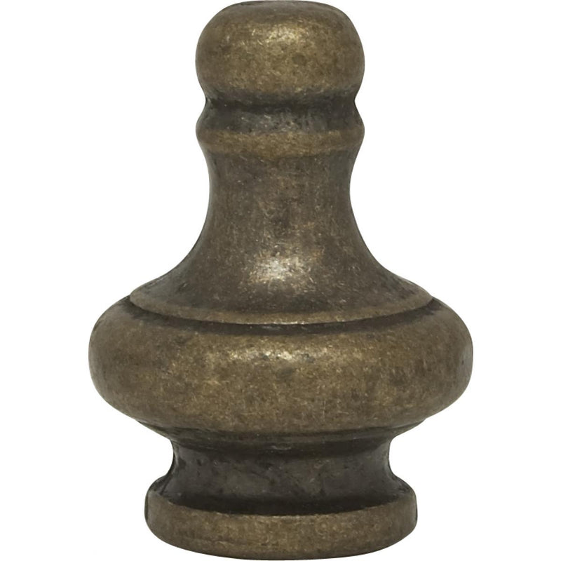 Satco 90-1161 Knob, Antique Brass