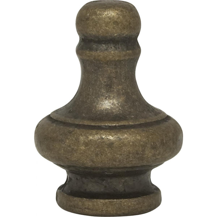 Satco 90-1161 Knob, Antique Brass