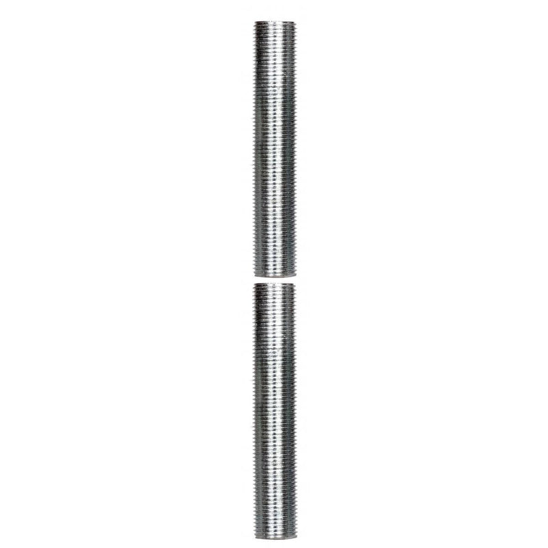 Satco 90-1173 Nipple, Zinc Plated