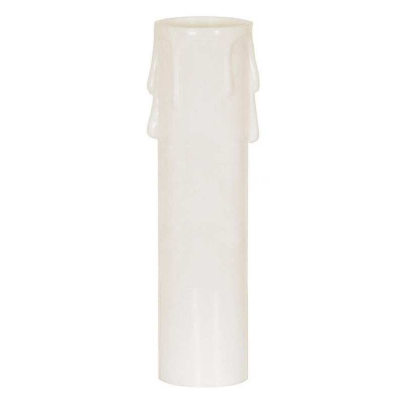 Satco 90-1248 Candle Cover, White