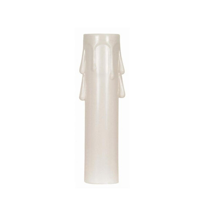Satco 90-1258 Candle Cover, White