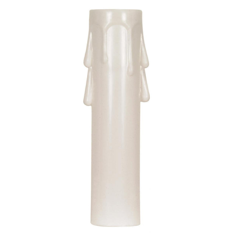 Satco 90-1260 Candle Cover, White