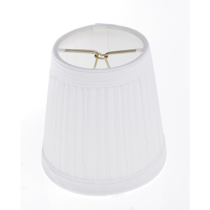 Satco 90-1270 Clip On Shade, White