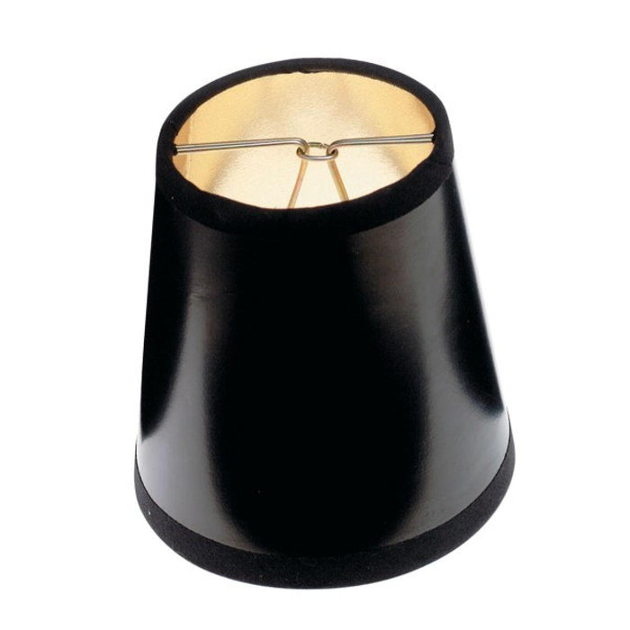 Satco 90-1274 Clip On Shade, Black