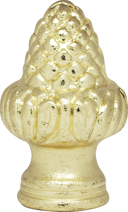 Satco 90-133 Finial, Polished Brass