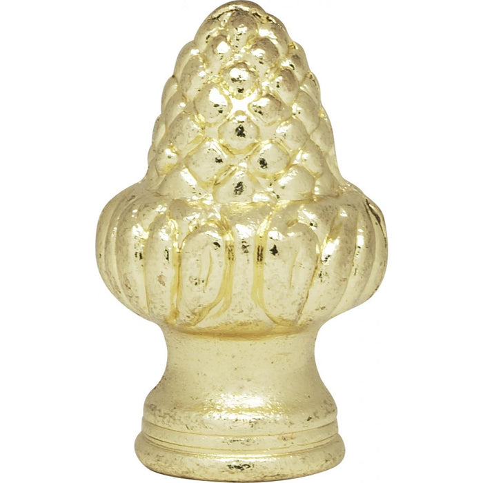 Satco 90-133 Finial, Polished Brass