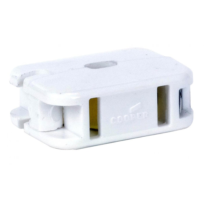 Satco 90-1404 Add-On Outlet, White
