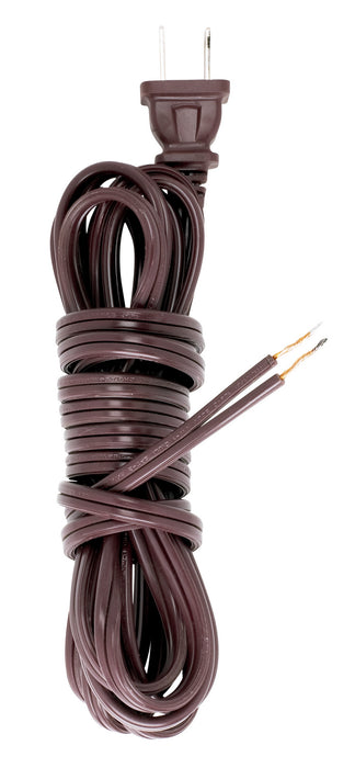 Satco 90-1414 12'Cord Set, Brown