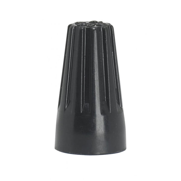 Satco 90-1418 Wire Connector With Spring Inserts, Black