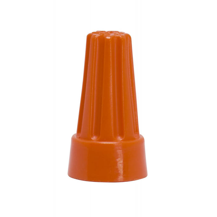 Satco 90-1419 Wire Connector With Spring Inserts, Orange