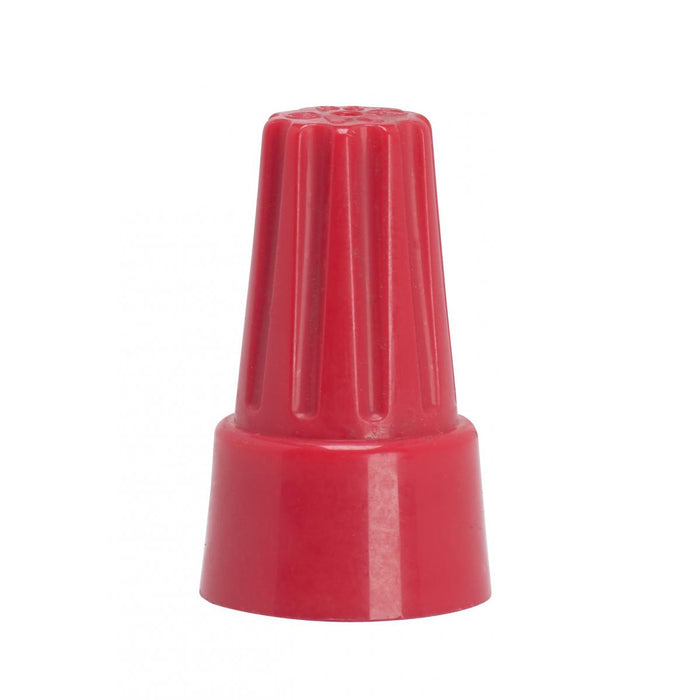 Satco 90-1421 Wire Connector With Spring Inserts, Red