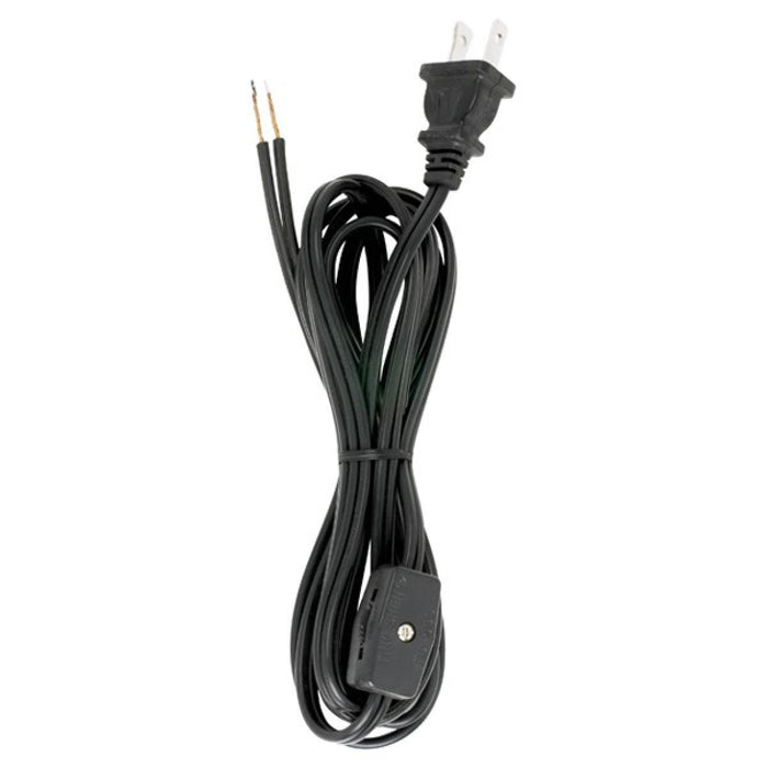 Satco 90-1425 Cord Set, Black