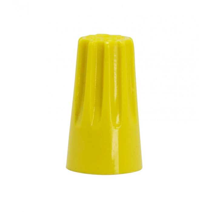 Satco 90-1440 Wire Connector With Spring Inserts, Yellow