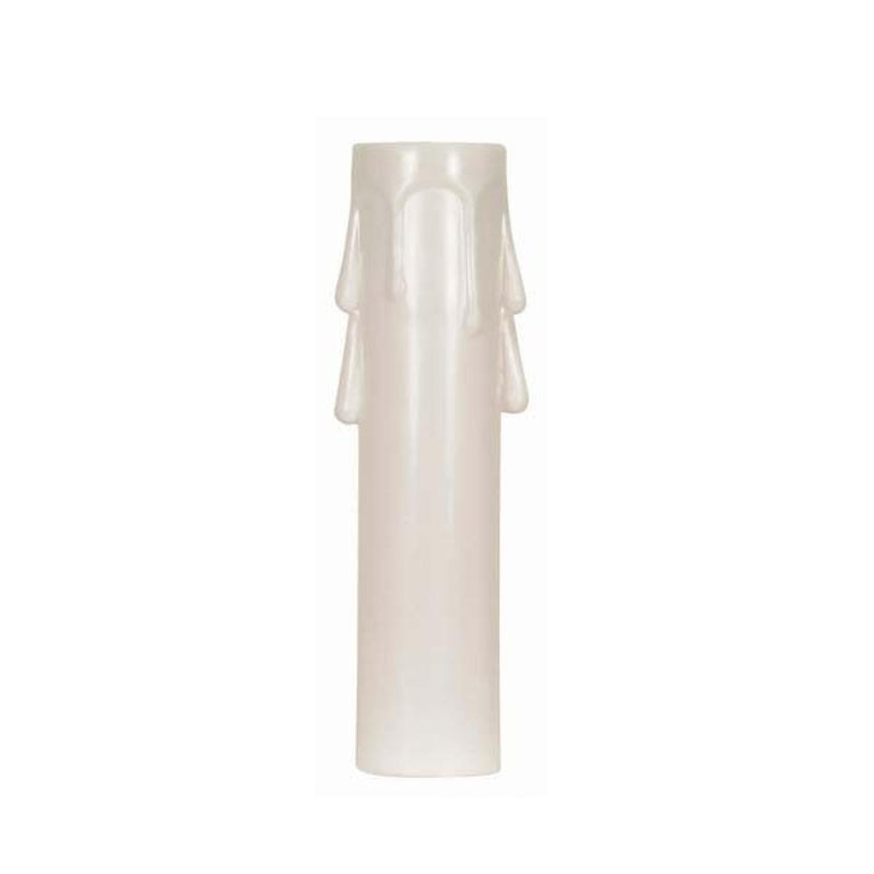 Satco 90-1505 Candle Cover, White