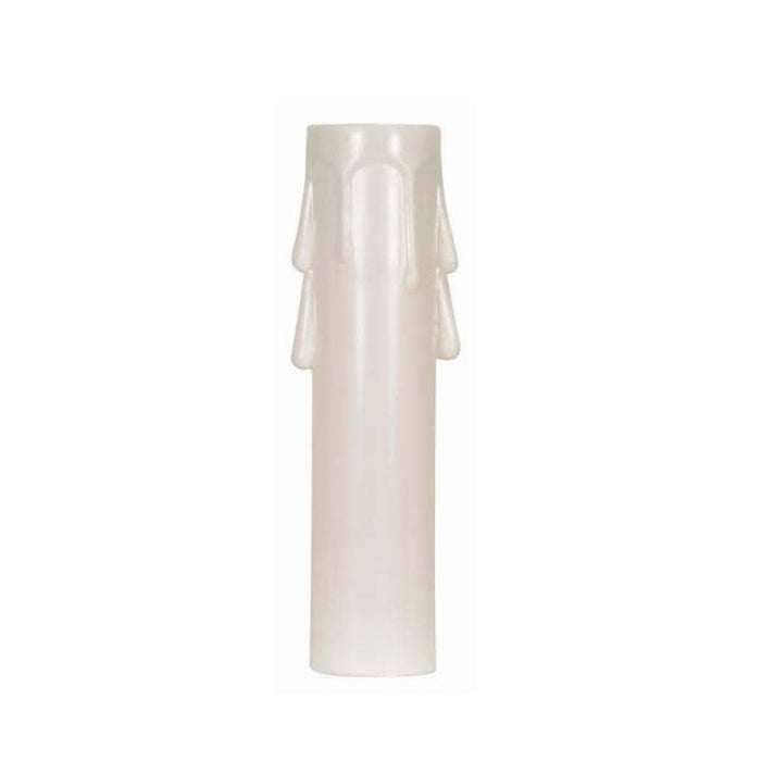Satco 90-1505 Candle Cover, White