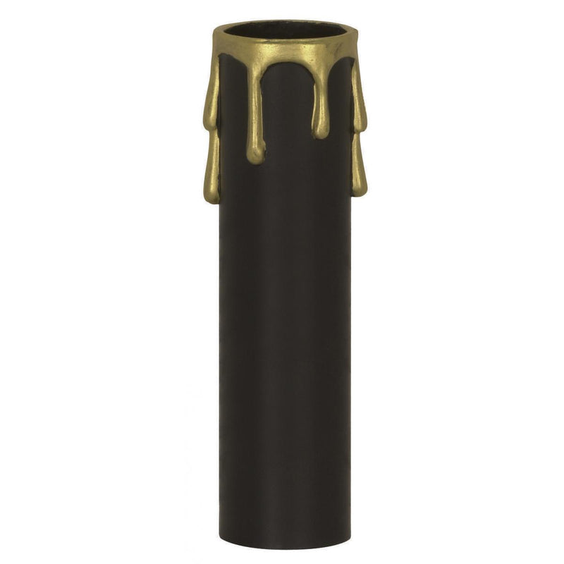 Satco 90-1513 Candle Cover, Black