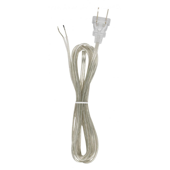 Satco 90-1527 Cord Sets, Clear Silver