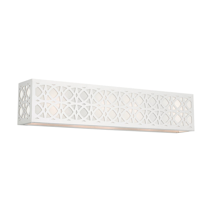 Livex Lighting 17133-05 Four Light Vanity, Polished Chrome