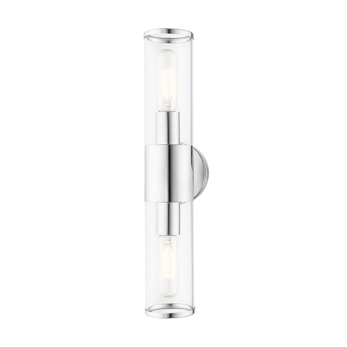Livex Lighting 17282-05 Two Light Vanity, Polished Chrome