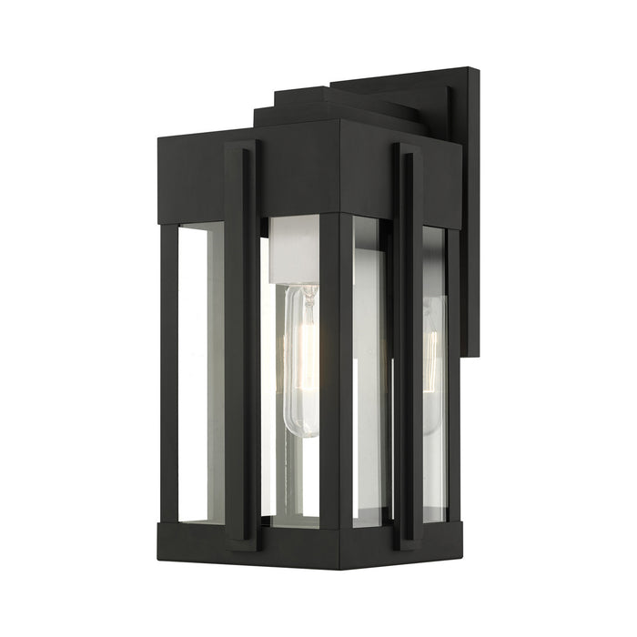 Livex Lighting 27712-04 One Light Outdoor Wall Lantern, Black