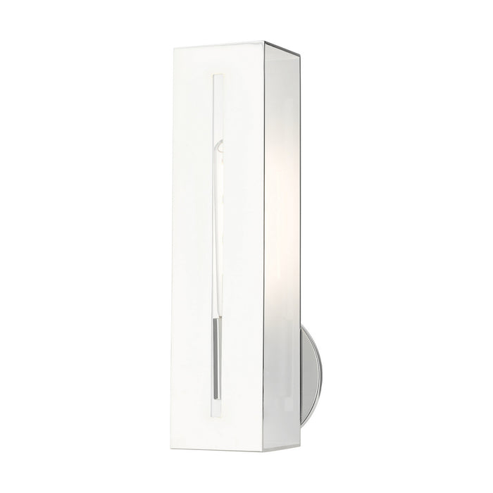 Livex Lighting 45953-05 One Light Wall Sconce, Polished Chrome