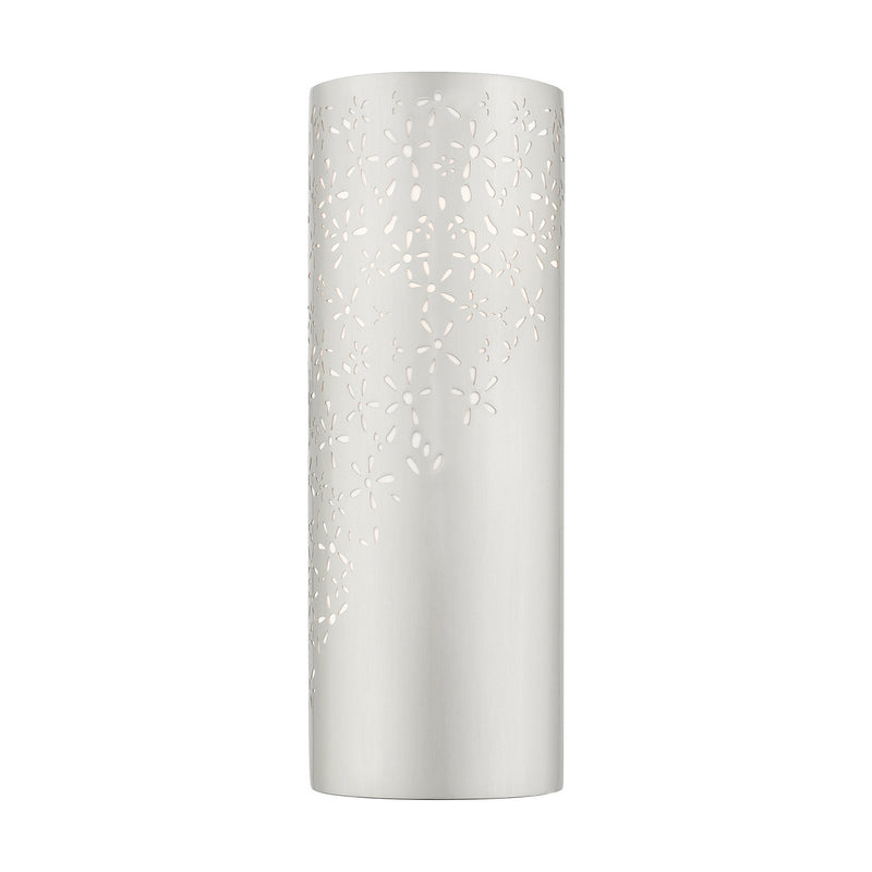 Livex Lighting 46251-91 Two Light Wall Sconce, Brushed Nickel