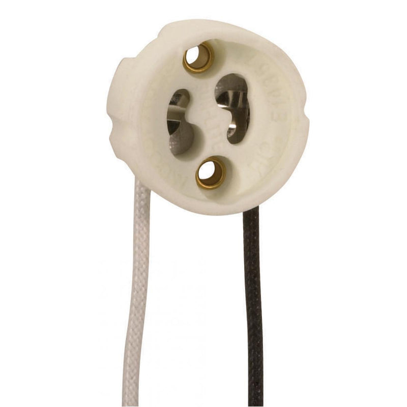 Satco 90-1552 Socket, White