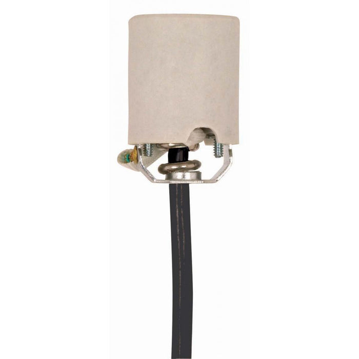 Satco 90-1564 Socket, White