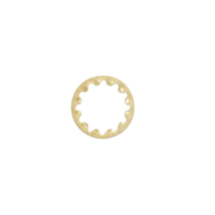 Satco 90-1580 Toothwasher, Brass Plated