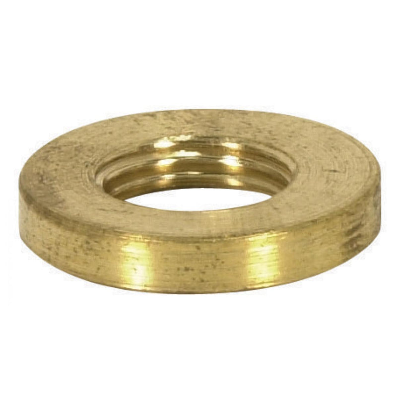 Satco 90-1621 Plain Locknut, Unfinished