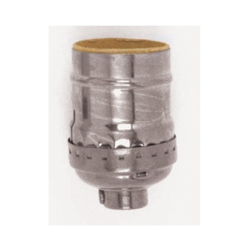 Satco 90-1671 Socket, Polished Nickel