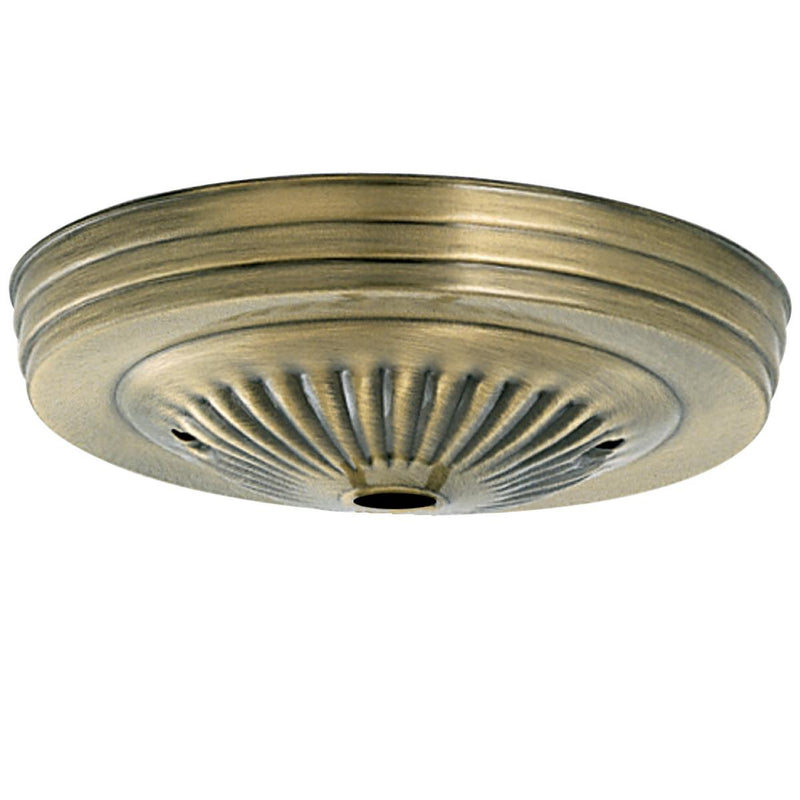 Satco 90-1675 Canopy, Antique Brass