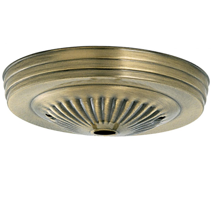 Satco 90-1675 Canopy, Antique Brass