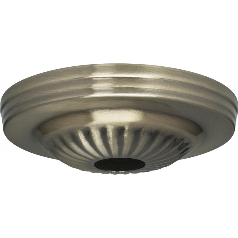 Satco 90-1683 Canopy, Antique Brass