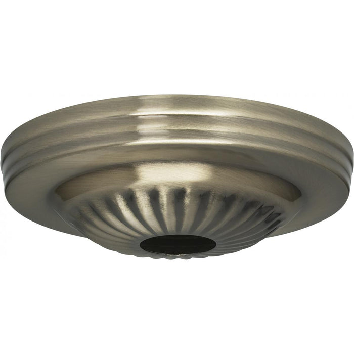 Satco 90-1683 Canopy, Antique Brass
